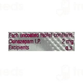 Rivotril 2 Mg Tablet 15 - Uses, Side Effects, Dosage, Price | Truemeds