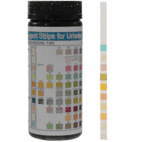 100 Pcs Urine Ph Test Strips Urinalysis Testing Strips Urine Protein ...