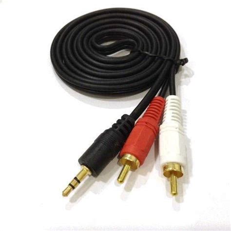 Buy YASH VISION-3.5mm Stereo Male to 2 RCA Male Adapter Audio Cable-EP ...