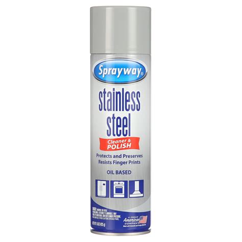 Sprayway Stainless Steel Cleaner and Polish 15 ounce - Walmart.com