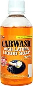 CERO Carwash High Foam Liquid Soap 100% Odour Free Soap (200ml ...