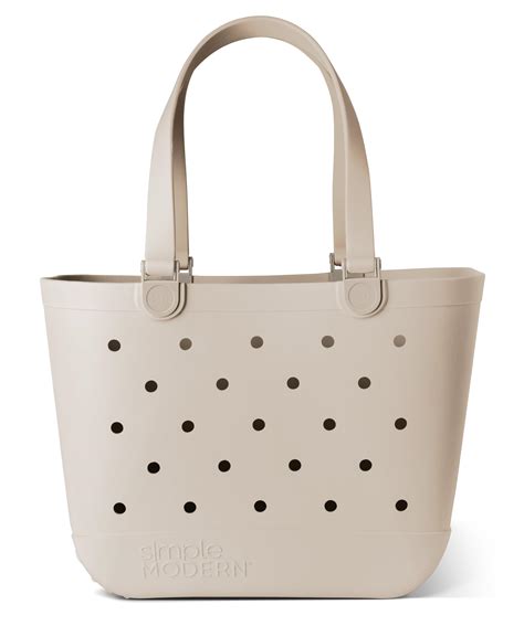 Simple Modern Beach Bag Rubber Tote | Waterproof Extra-Large Tote Bag ...
