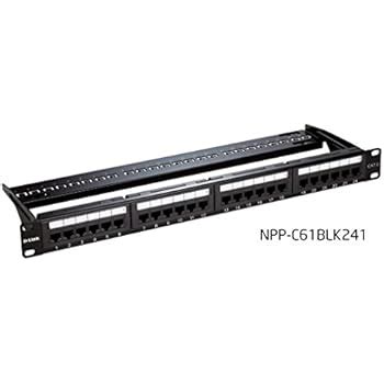 D-Link Cat6 UTP 24 Port Loaded Patch Panel/ Cat6 24 Port Panel: Amazon ...