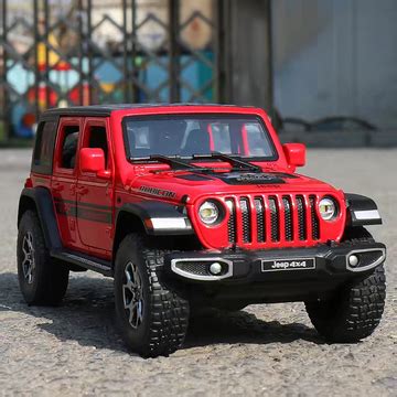 Jeep Wrangler Rubicon Off-Road Alloy Die-Cast Model