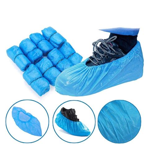 Hacer Disposable Shoe Cover 30 Micron Anti-slip Water Resistant Boot ...