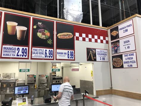 In Australia, at Costco they have banh mi sandwiches, French fries, and ...