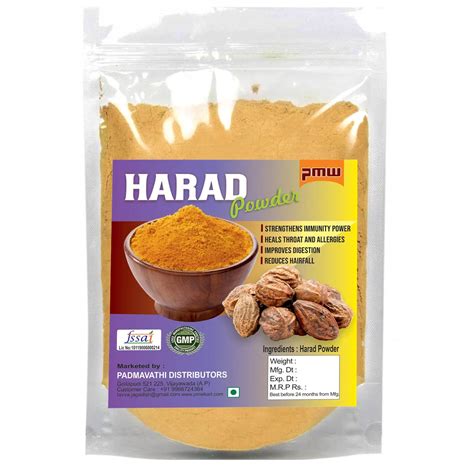 Buy Pmw - Harad - Karakkaya - Inknut - Haritaki - Kadukkai - Harar ...