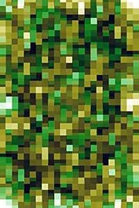 PosterGully - Yellow And Green Mosaic Wall Art Poster 12 x 18 Inch ...