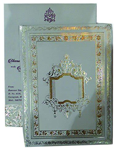 Mahaveer doli and Golden Border Design Design Wedding Invitation Card ...