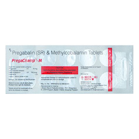 Pregachamp-M Tablet | Uses, Side Effects, Price | Apollo Pharmacy