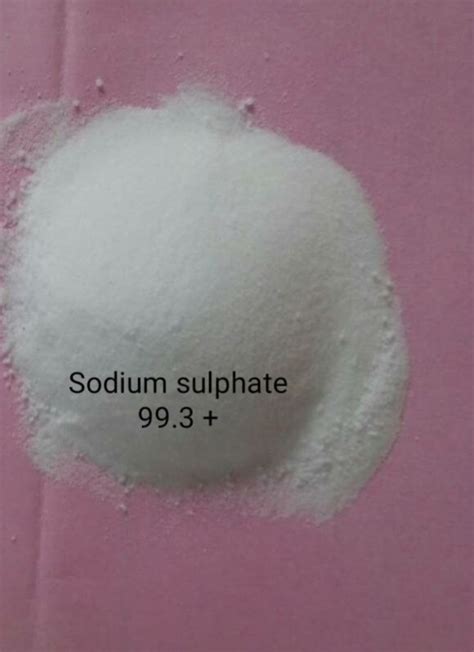 Sodium Sulphate Manufacturer, Supplier from Ankleshwar