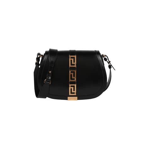 Versace Greca Goddess Large Shoulder Bag 'black Gold' Price in India ...