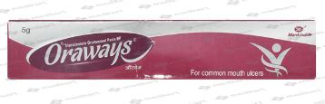 ORAWAYS BUCCAL PASTE 5 GM : View Price, Combination and Alternatives ...