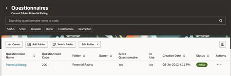 Redwood: Potential Assessment Questionnaire Quick Action
