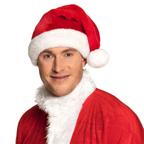 Weihnachtsmütze rot-weiß – klassische Nikolausmütze für Weihnachten & Feier