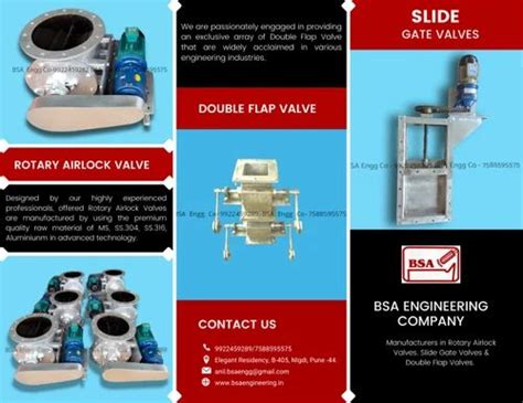 Double Flap Valve Manufacturer from Pune