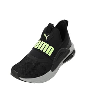 Buy Puma Unisex-Kid Softride Enzo Evo Slip-On Jr Black-Speed Green-Cool ...