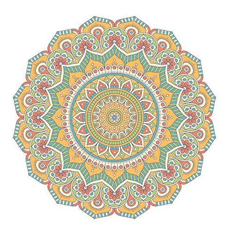 Buy Decor Villa PVC Vinyl Mandala Big Size Transparent 3D Door Entrance ...