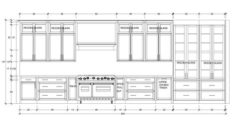 Cabinet Blueprints Design Kitchen Layout Templates: 6 Different