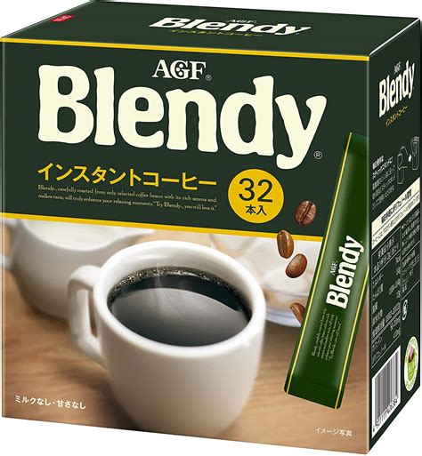 #日本零食#【現貨】日本 AGF Blendy 32本 冷泡黑咖啡 經典即溶咖啡 即溶咖啡 隨身包 (32條)【異國零嘴 | 蝦皮購物