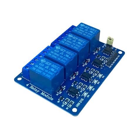 Image result for Arduino Compatible 4 Channel 5V Relay Module