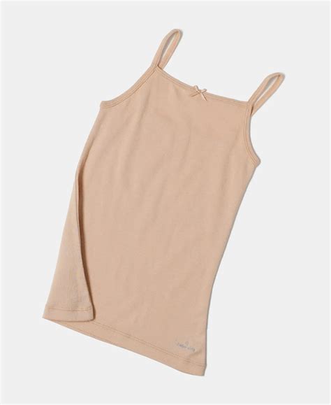 Buy Super Combed Cotton Rib Fabric Camisole with Regular Straps - Skin ...