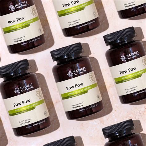 Nature'sSunshine Nature's Sunshine Paw Paw Cell-Reg, 180 Capsules ...