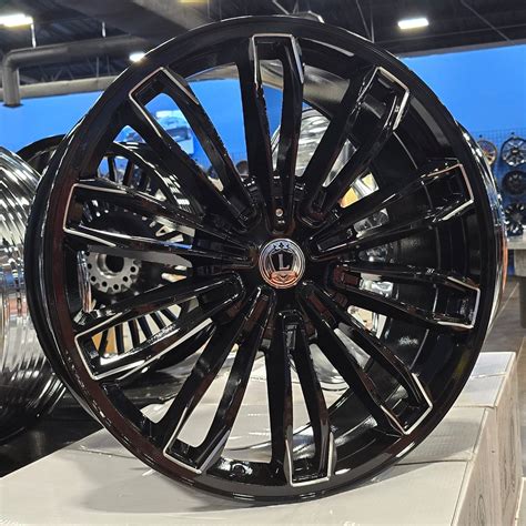 22" LUXX WHEELS BM 6X120 AND 6X132 CADILLAC LYRIQ XTS GMC CANYON – Rim Source