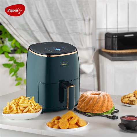 Pigeon Digital Air Fryer Pigeon Healthifry Digital Air Fryer, 360° High ...