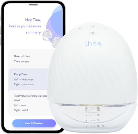Buy Thea Wearable Electric Breast Pump | Hands-free Wearable Breast ...