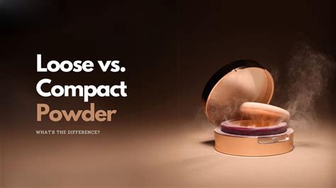 Loose Powder vs. Compact Powder: What's the Difference? – Typsy Beauty