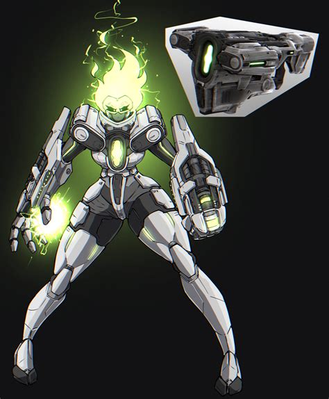 BFG-9000 as robot anime girl; art by HADO : r/DayOfWrath