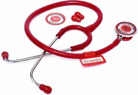 Growskv Singal Head Acoustic Microtone Stethoscope For Doctors Nurses ...