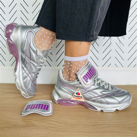 Puma 🤩PUMA Dua Lipa x CELL Dome King Sz 7 Women's Shoes Silver P | Grailed