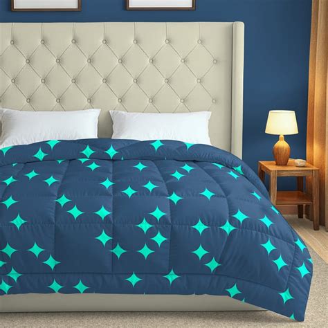 Buy SWAYAM Big Boss Microfibre Geometric Print Double Comforter from ...