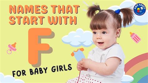 Top 20 Baby Girl Names that Start with F (Names Beginning with F for ...
