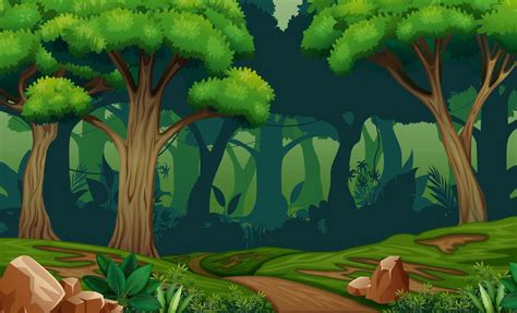 Forest Animation Vector Art, Icons, and Graphics for Free Download