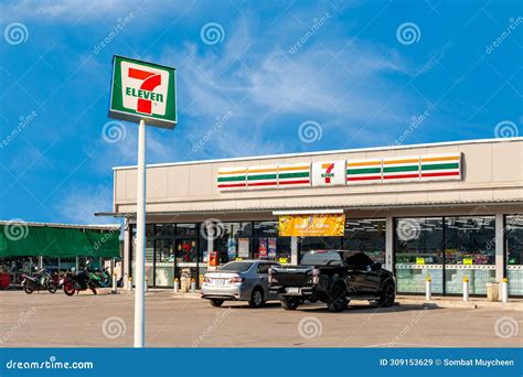 7 Eleven Convenience Store Facade In Bangkok, Thailand Editorial Image | CartoonDealer.com ...