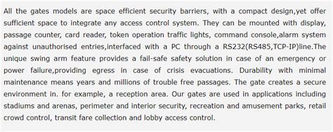 Best Flap Barrier Manufacturer in Maharashtra India