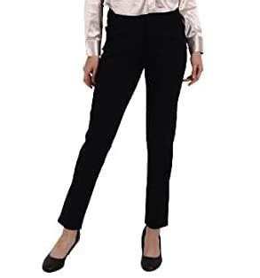 Buy RAWWARRY Women's High-Rise Skinny Fit Formal Pant | Slim Fit ...