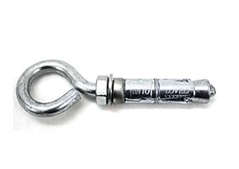 LOVELY® 12 MM Mild Steel Rawal Bolt (Heavy Duty) With Hook Eyelet Size ...