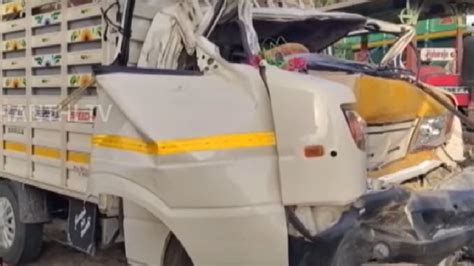 Horror in Chidambaram: Family of three, driver die in lorry accident