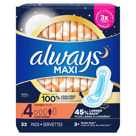 Overnight Maxi Pads - CVS Pharmacy