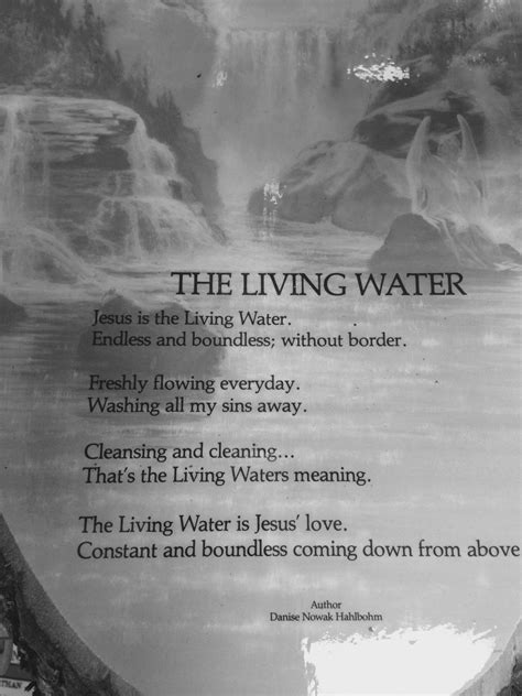 The Living Water | Spiritual Inspiration