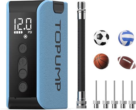 Amazon.com : TOPUMP Electric Ball Pump with Inflation & Deflation ...