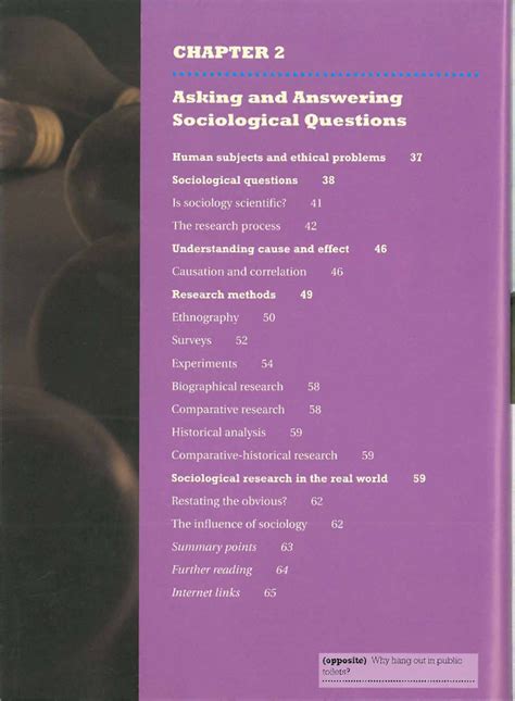 Anthony Giddens (2009 ) Sociology, (pages 35-63) - • • •• • • •• Is ...