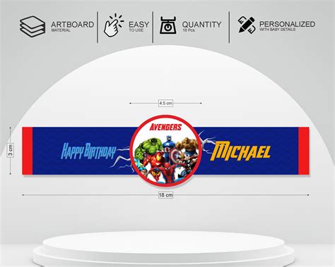 Avengers Theme Hand Band | 2nd birthday party themes for baby girl ...