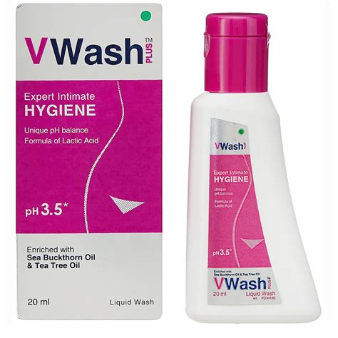 VWash Plus Expert Intimate Hygiene Wash, 20 ml Price, Uses, Side ...