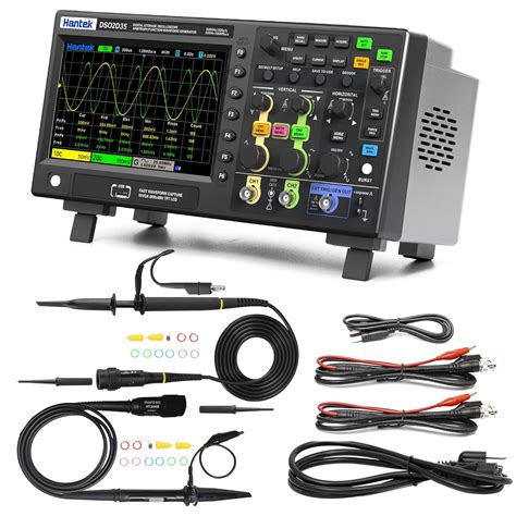 Hantek Digital Oscilloscope DSO2D35 350 MHz with 2 Channels Lab ...