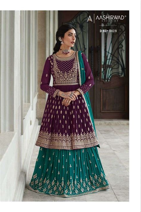 RADHIKA BY AASHIRWAD CREATION 9428 TO 9432 SERIES BEAUTIFUL STYLISH ...